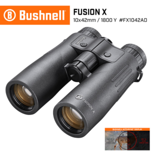 【美國 Bushnell】Fusion X 終極系列 10x42mm 智慧顯色雷射測距雙筒望遠鏡 FX1042AD (公司貨)leica鏡頭收購